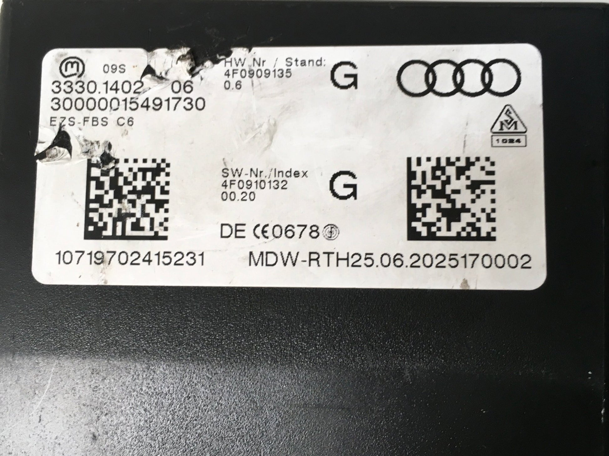 Bombin arranque Audi A6 4F y Q7 4L - 4F0909135