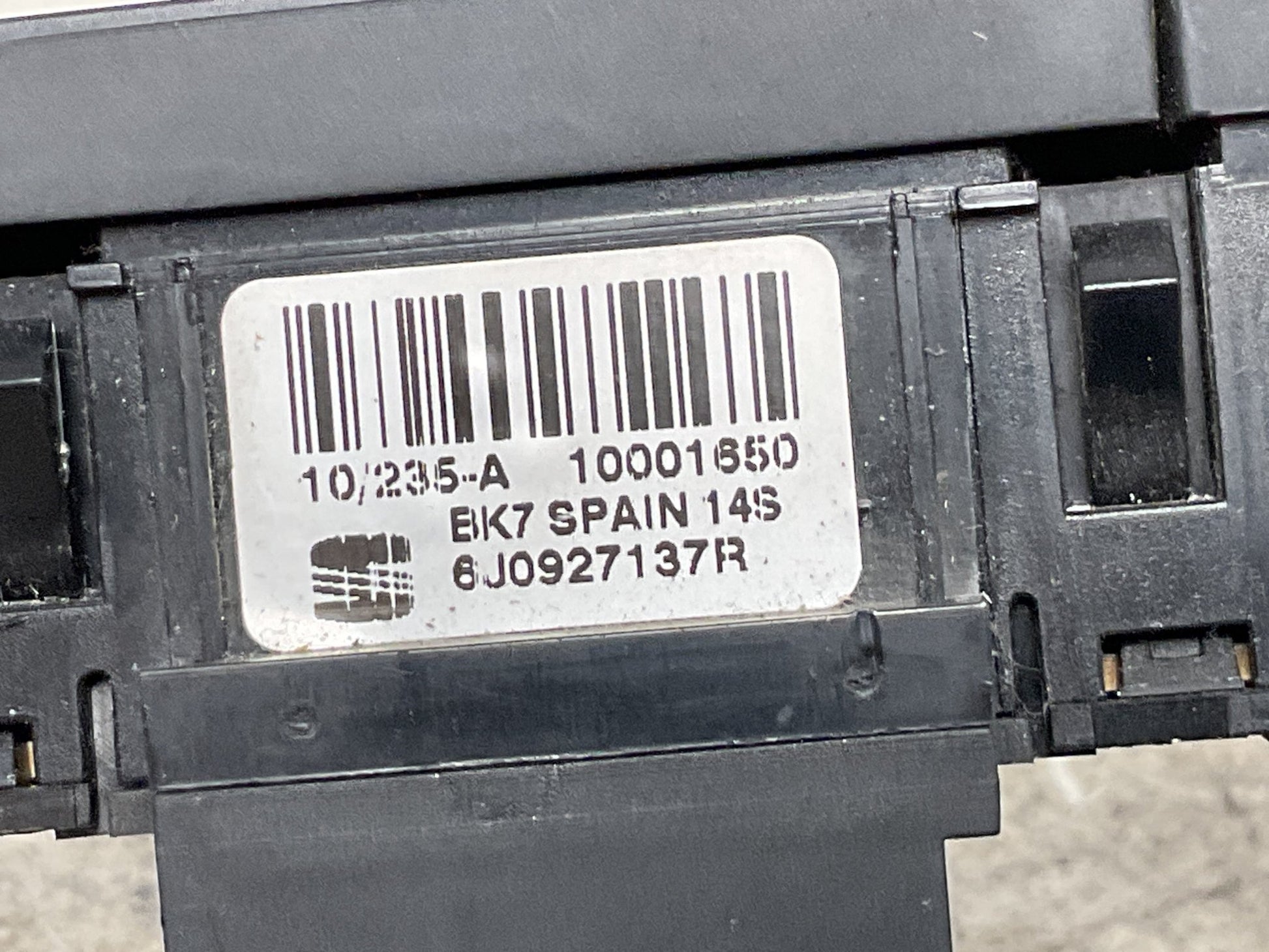 Boton Emergencia Seat Ibiza 2008 - 2017 - 6J0927137R