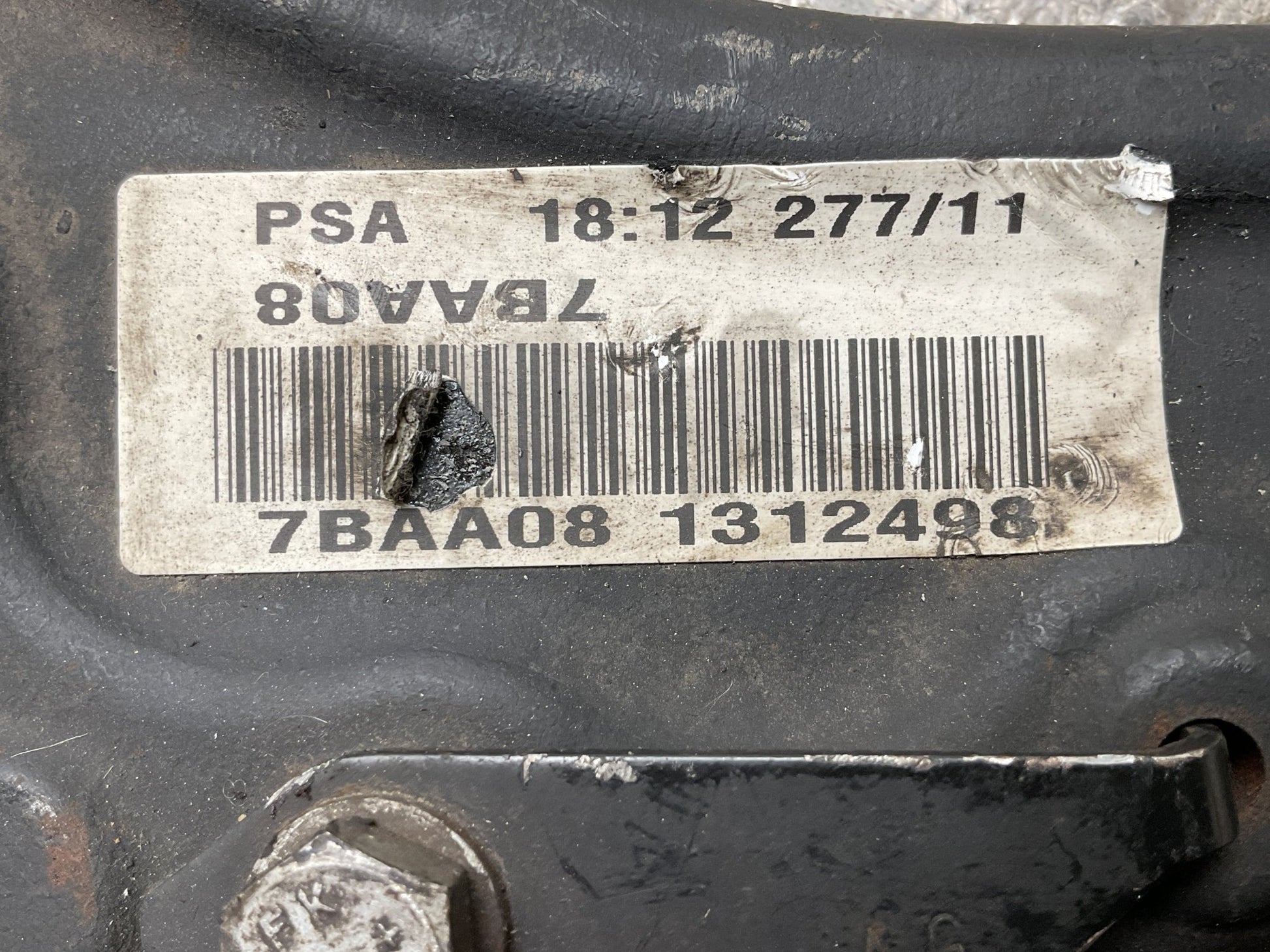 Brazo suspension del izq Citroen C6 - 7BAA08