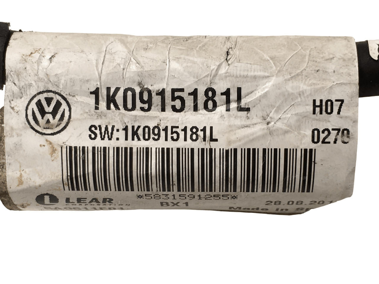 Cable Bateria Negativo VAG 1K0915181L - 1K0915181L