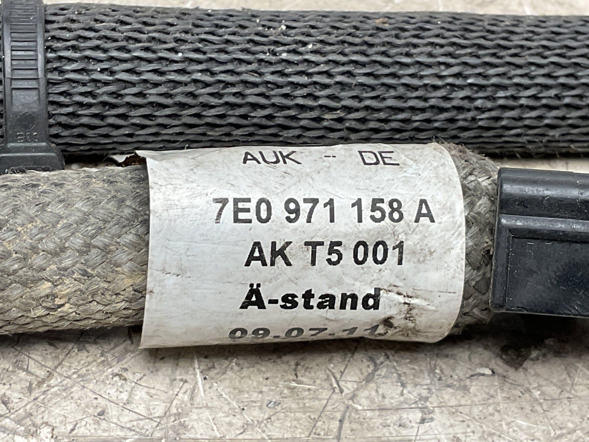 Cable Negativo Bateria VW T5 T6 7E0971158A - 7E0971158A