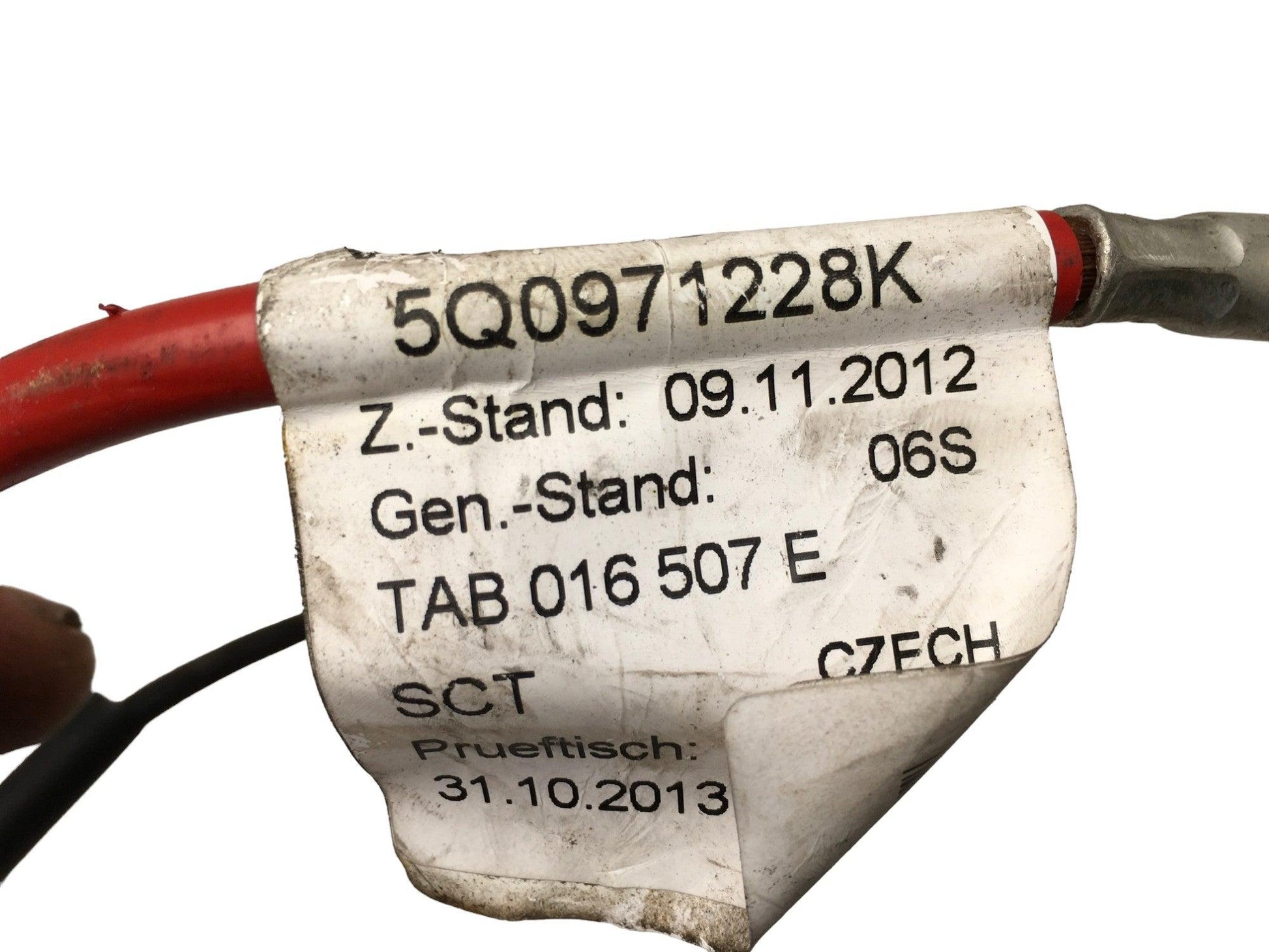 Cable positivo bateria VW 5Q0971228K - 5Q0971228K _