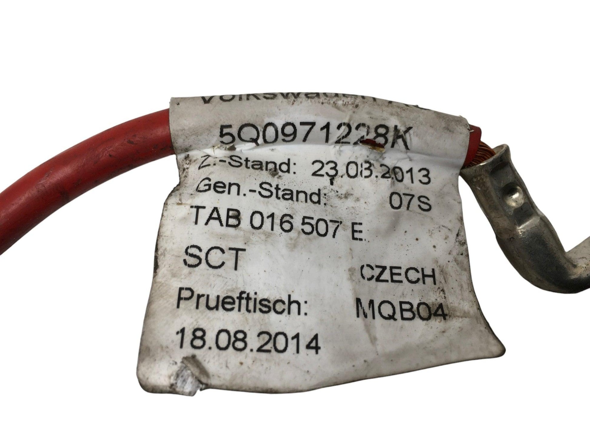 Cable positivo baterial VW 5Q0971228K - 5Q0971228K