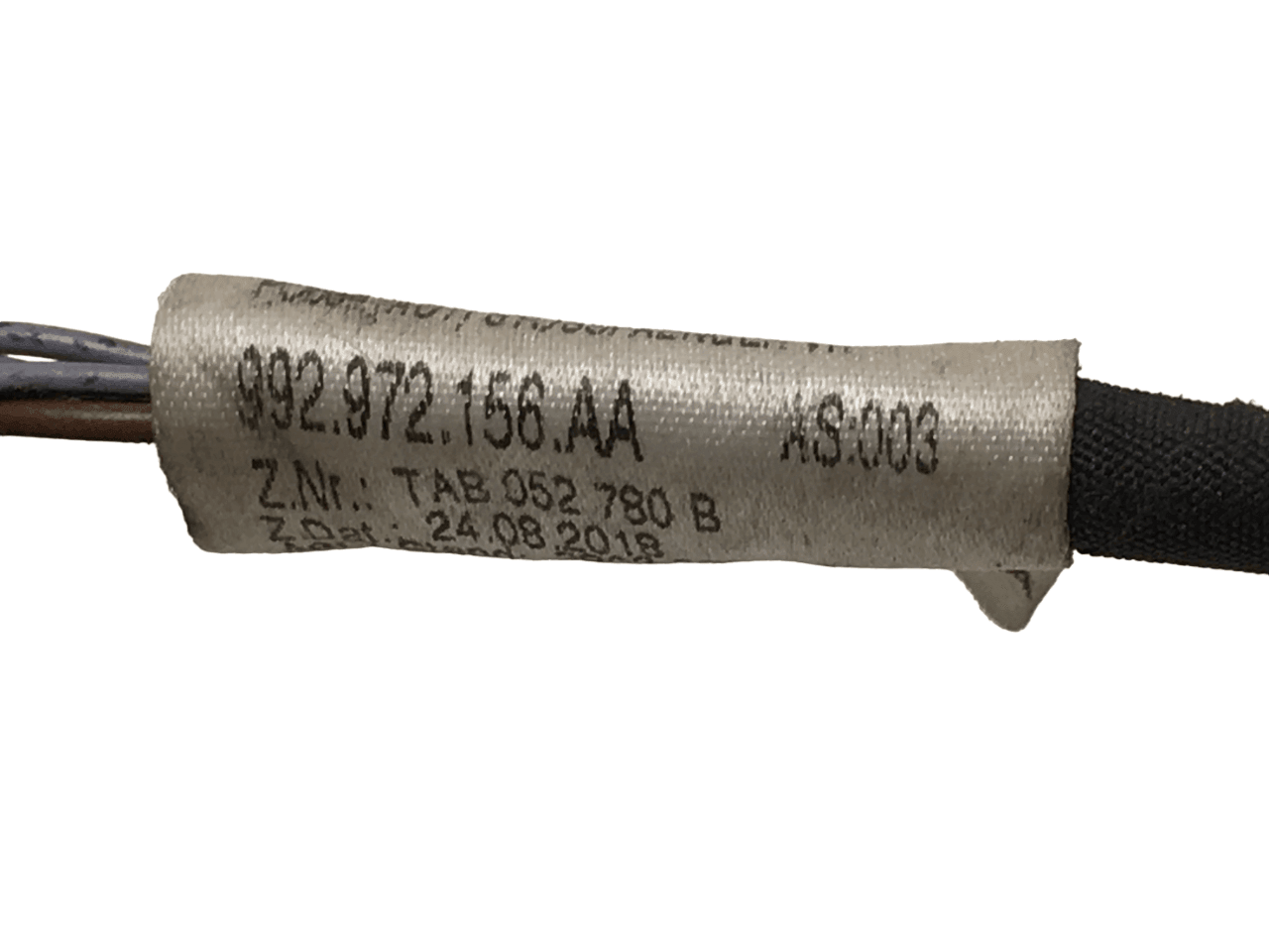 Cables paragolpes delantero Porsche 992 - 992972156AA