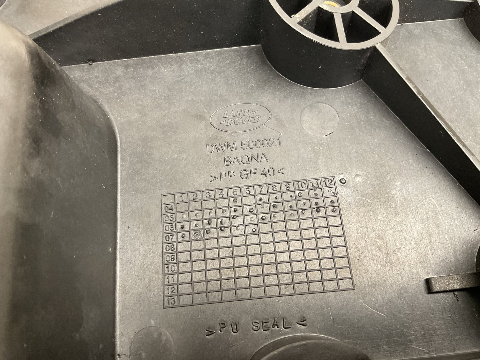 Caja Bateria Land Rover L320 L319 DWM500021 - DWM500021