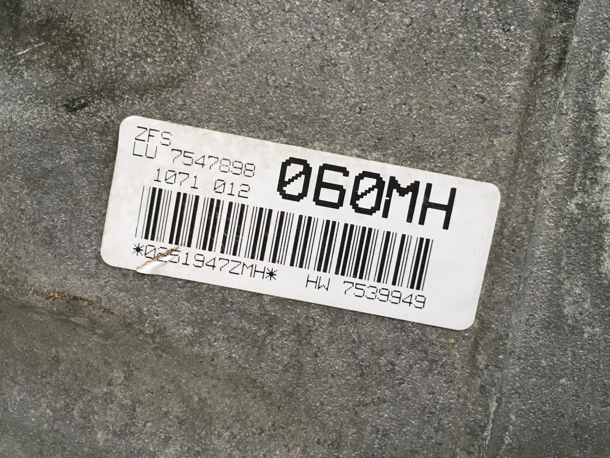 Caja cambios automatica BMW E60/E90 - 7539949