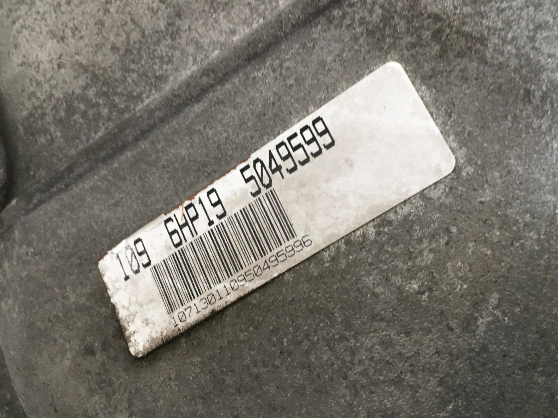 Caja cambios automatica BMW E60/E90 - 7539949