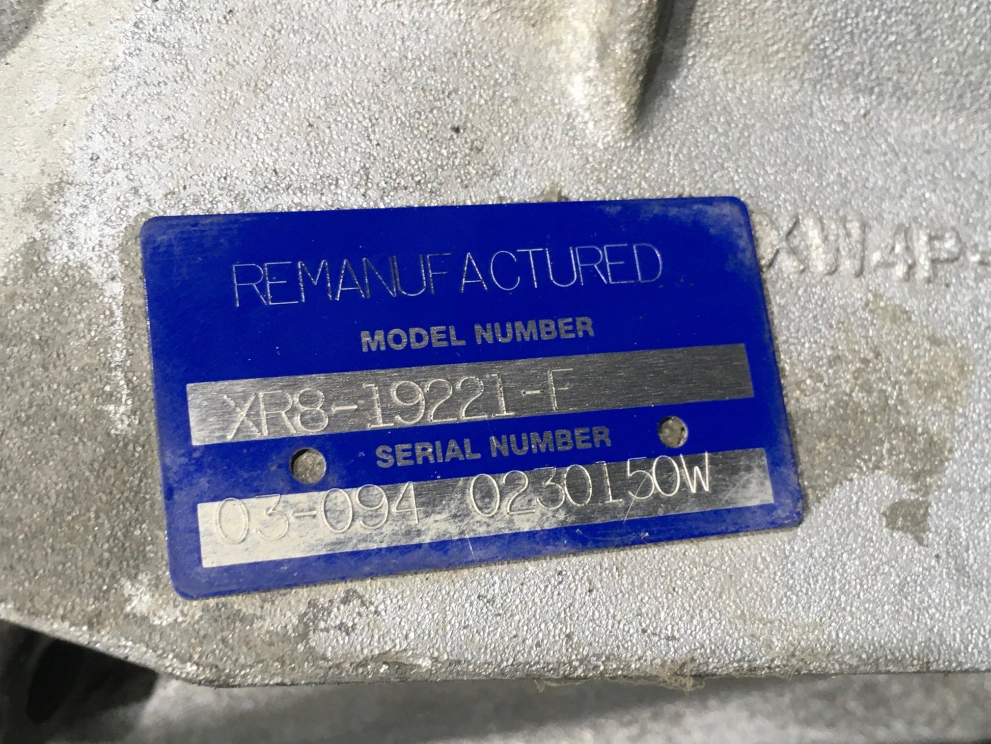 Caja cambios automatica Jaguar S - Type II - XR819221F