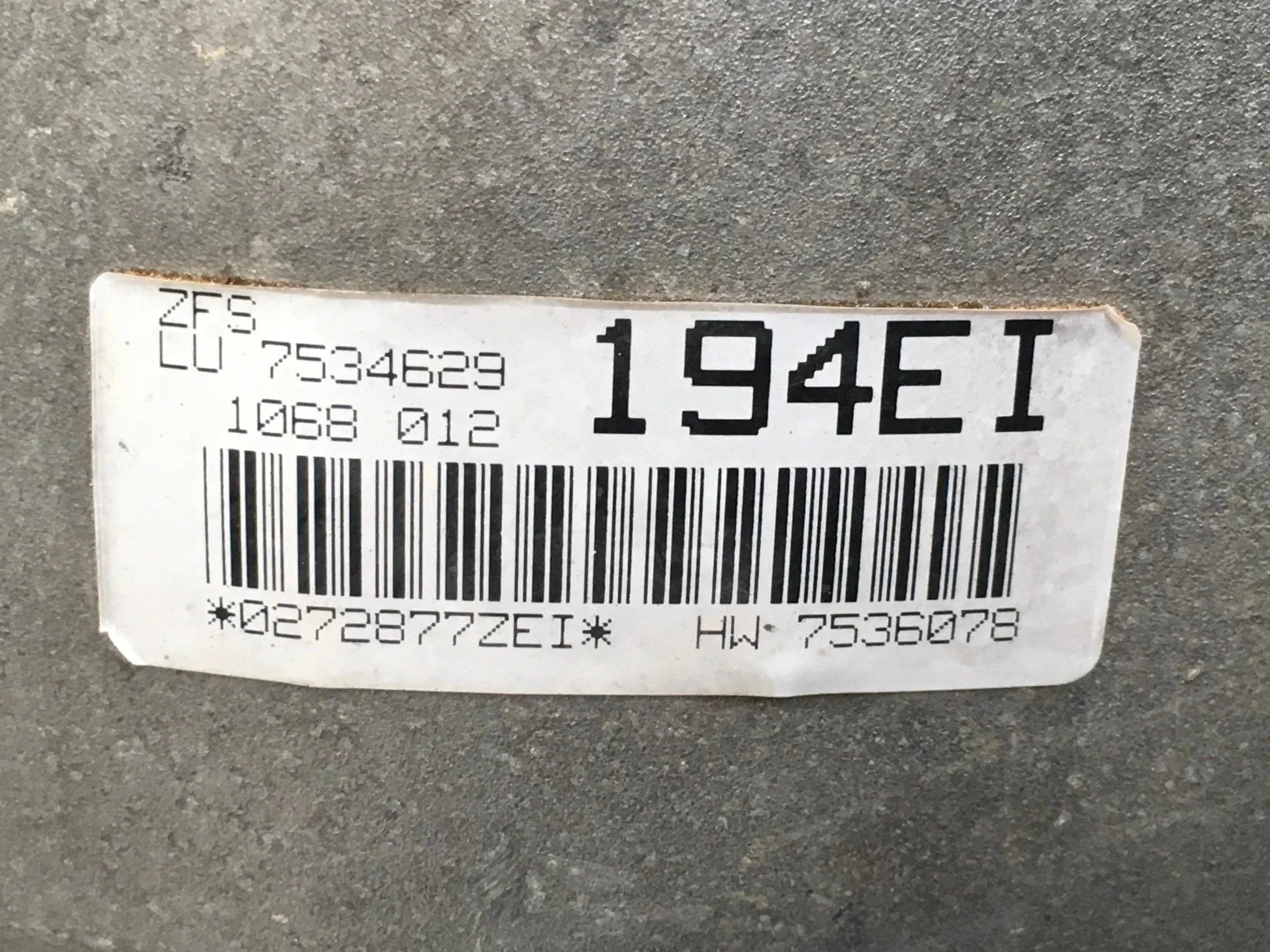 Caja cambios BMW 5 E60 7534629