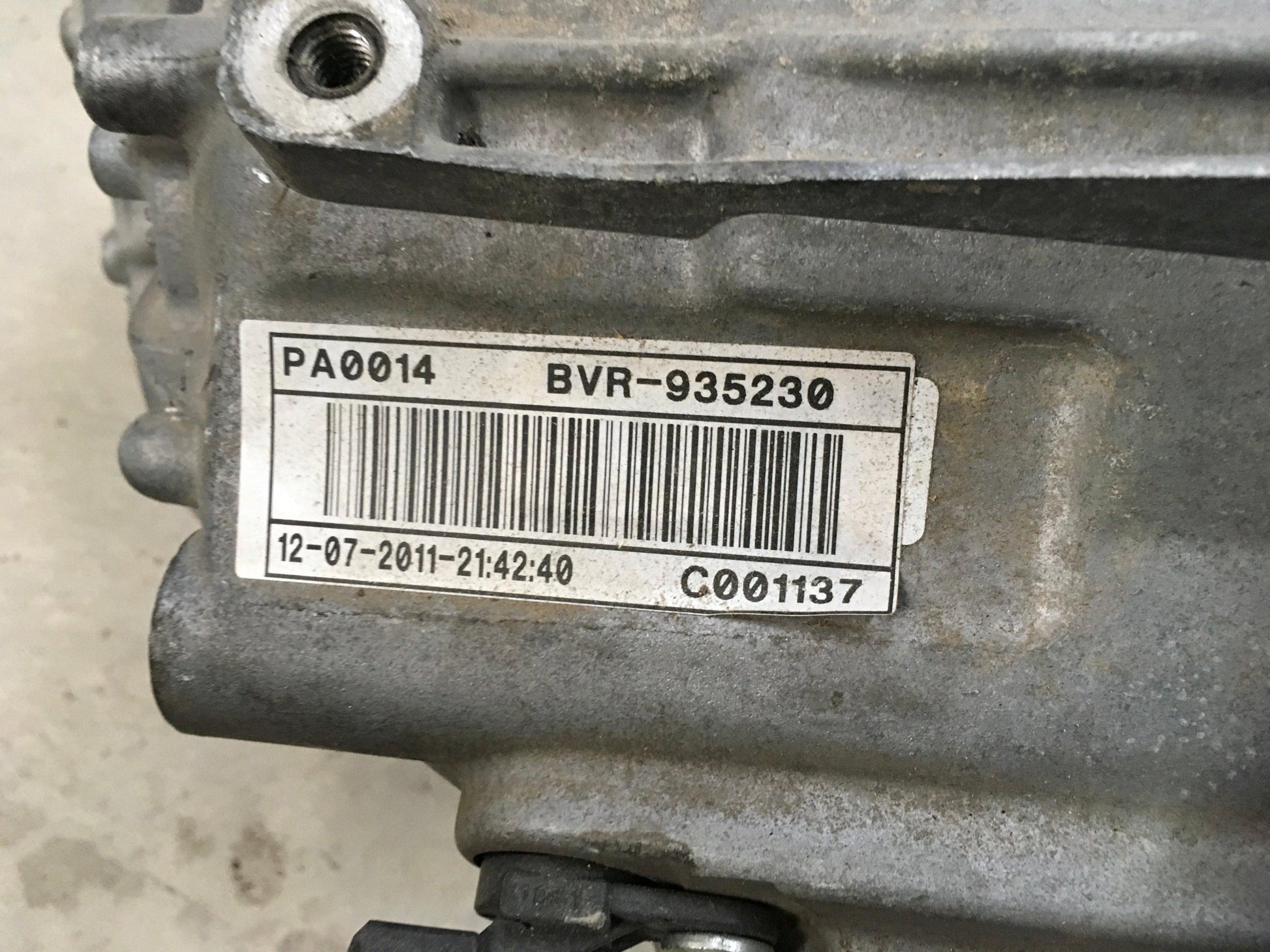 Caja cambios BVR Renault Master III - BVR