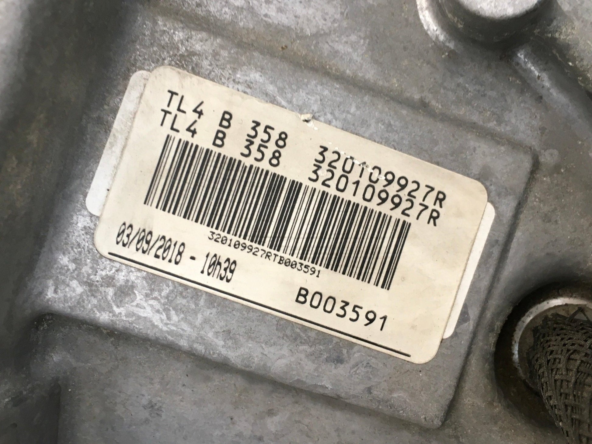 Caja cambios Dacia Dokker y Dacia Lodgy - 320109927R