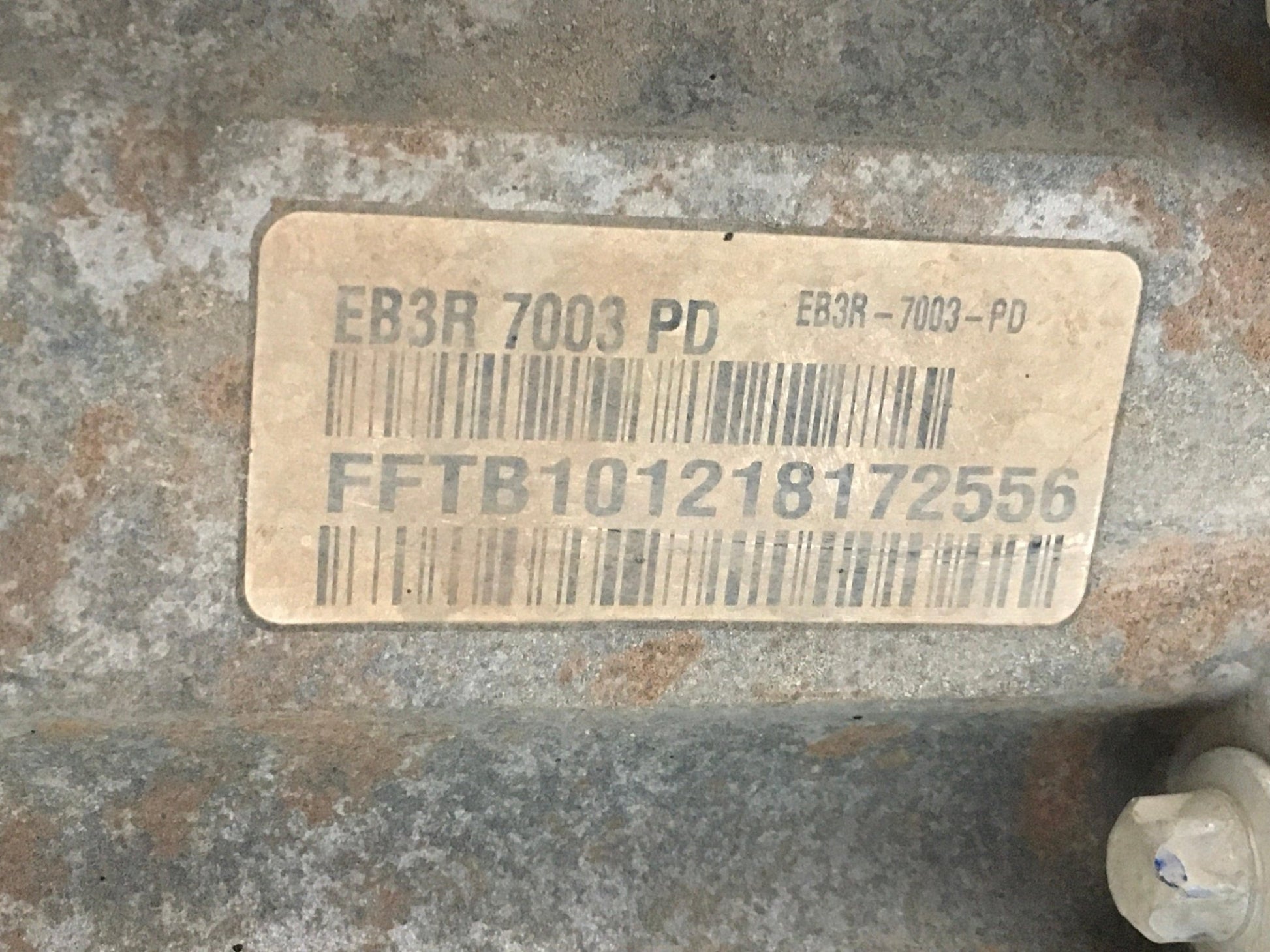 Caja cambios Ford Ranger T6 I EB3R7003PD - EB3R7003PD