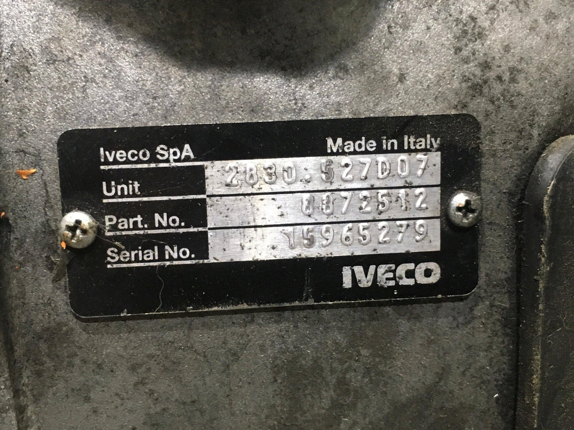 Caja cambios Manual Iveco Daily IV - 8872512