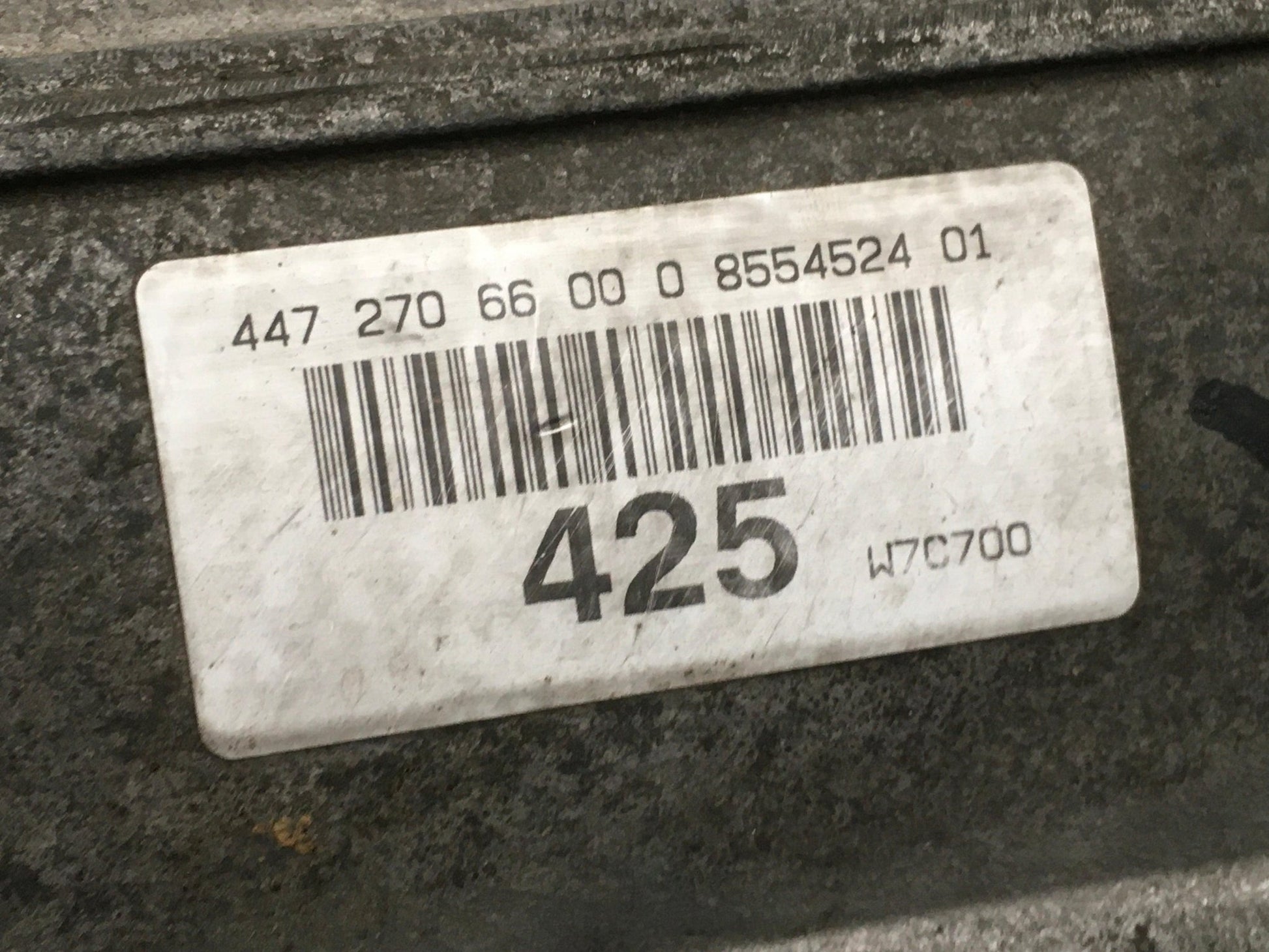 Caja cambios Mercedes W477 4472707200 - 4472707200