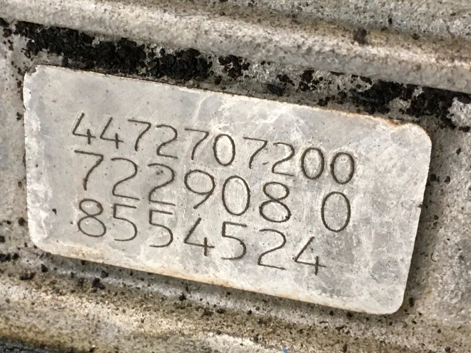 Caja cambios Mercedes W477 4472707200 - 4472707200