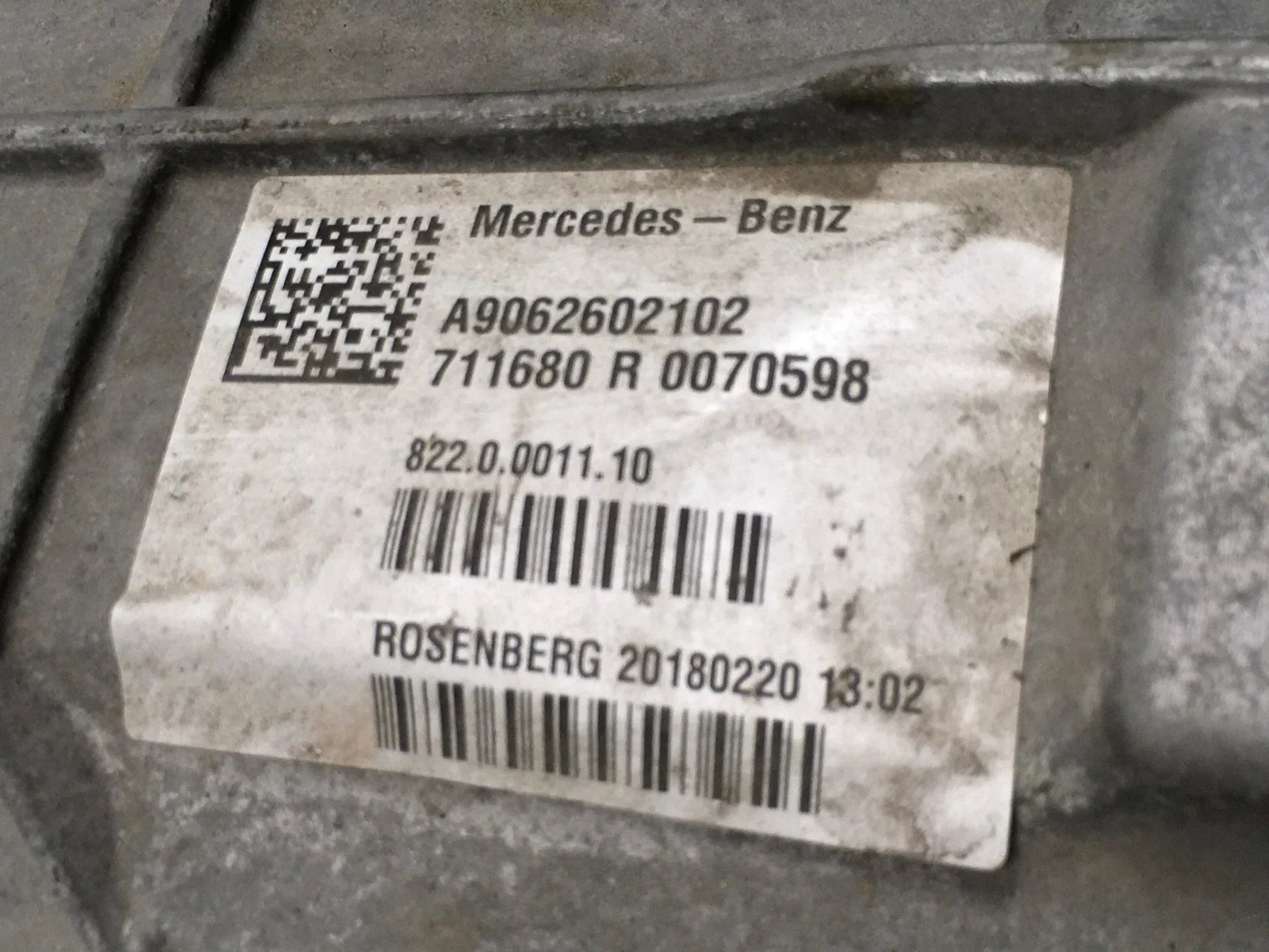 Caja cambios Mercedes W906 711680