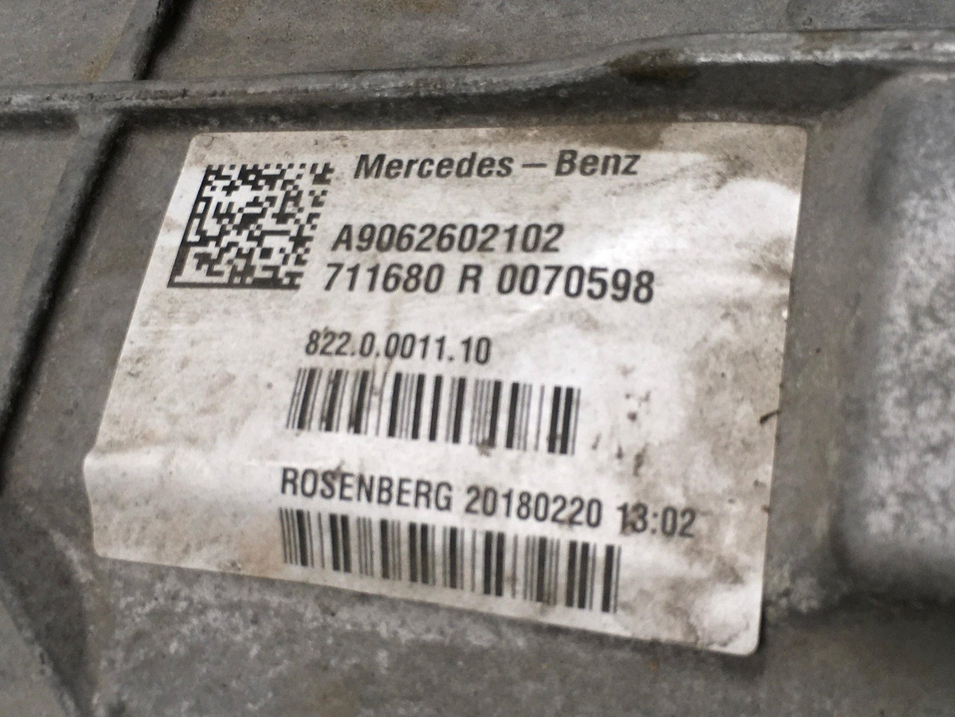 Caja cambios Mercedes W906 711680 - 711680