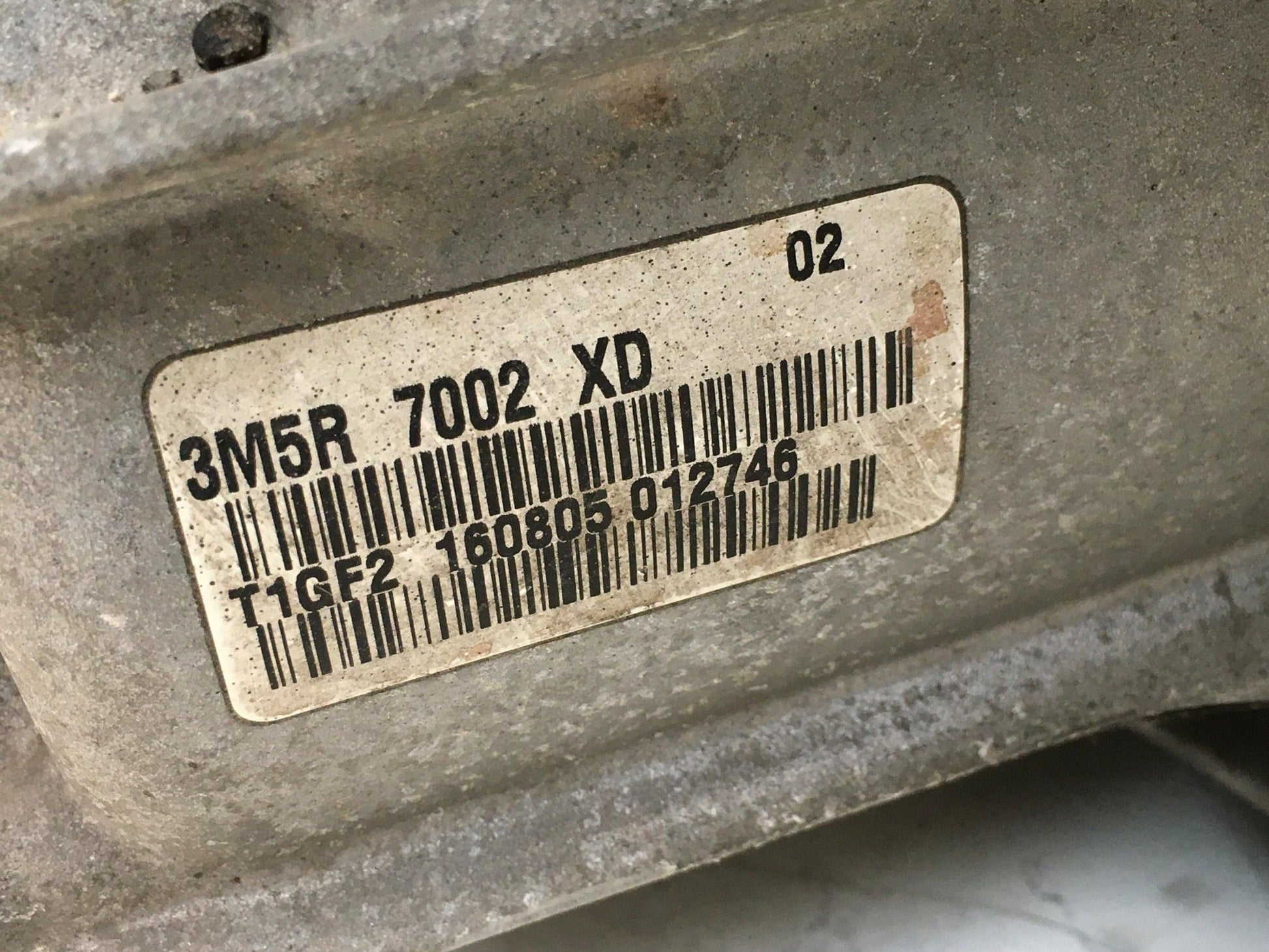 caja cambios Volvo S40 II - 3M5R7002XD