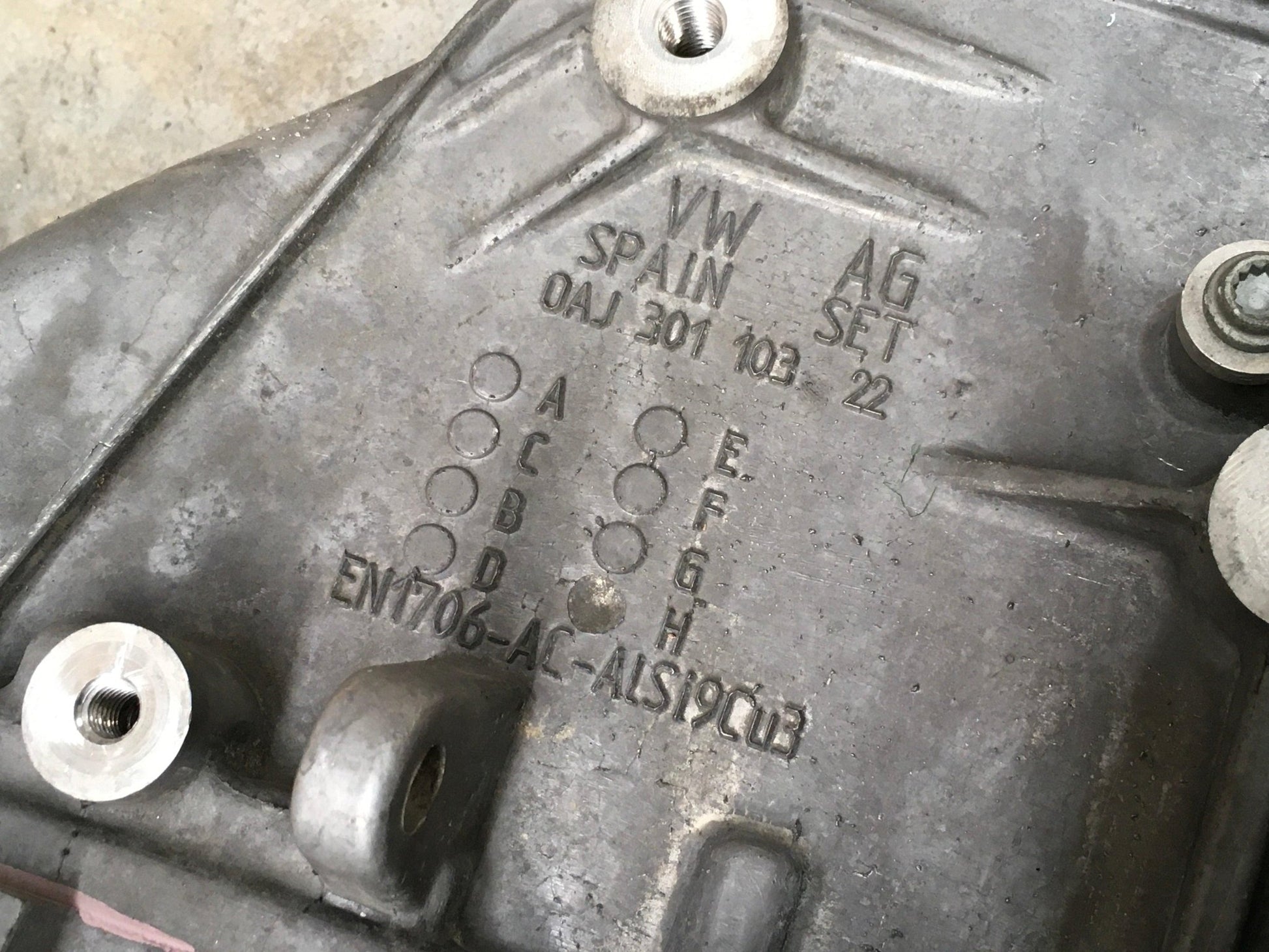 Caja cambios VW 0AJ30004322 - 0AJ30004322