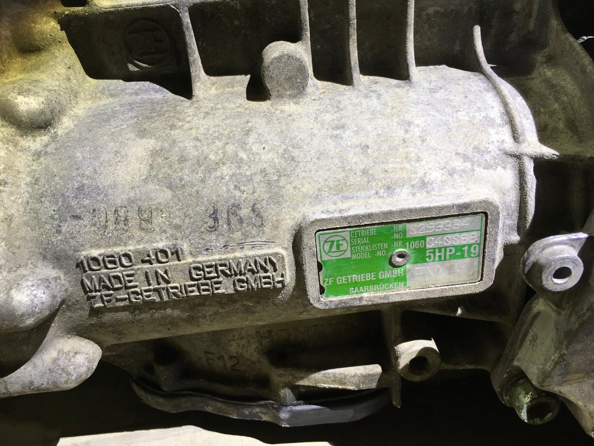 Caja cambios VW 1060040089 - FNM