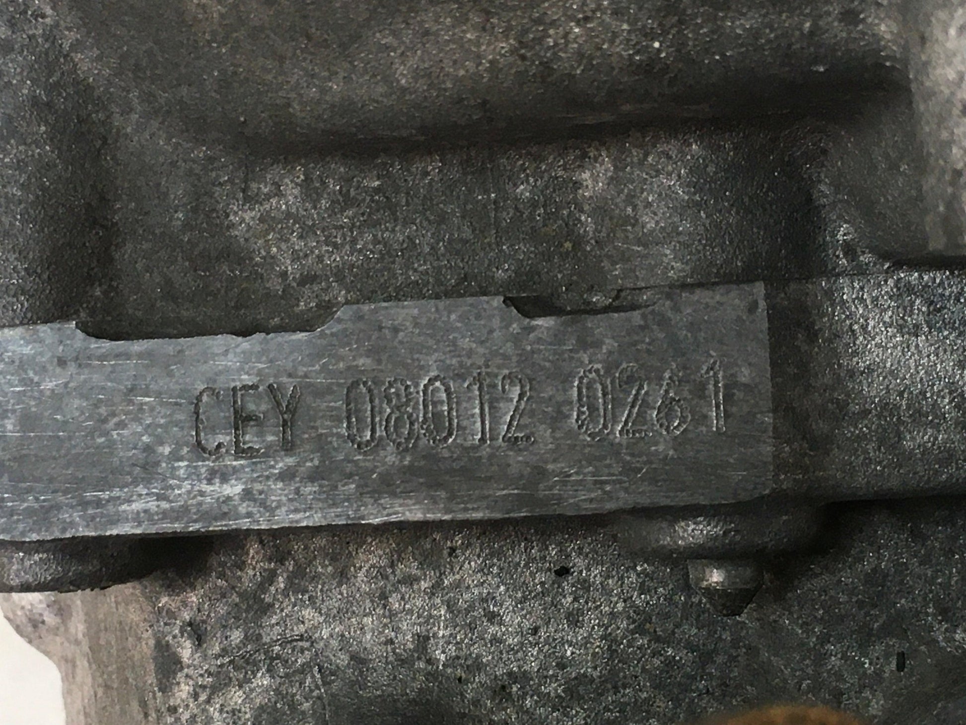 Caja cambios VW CEY - CEY