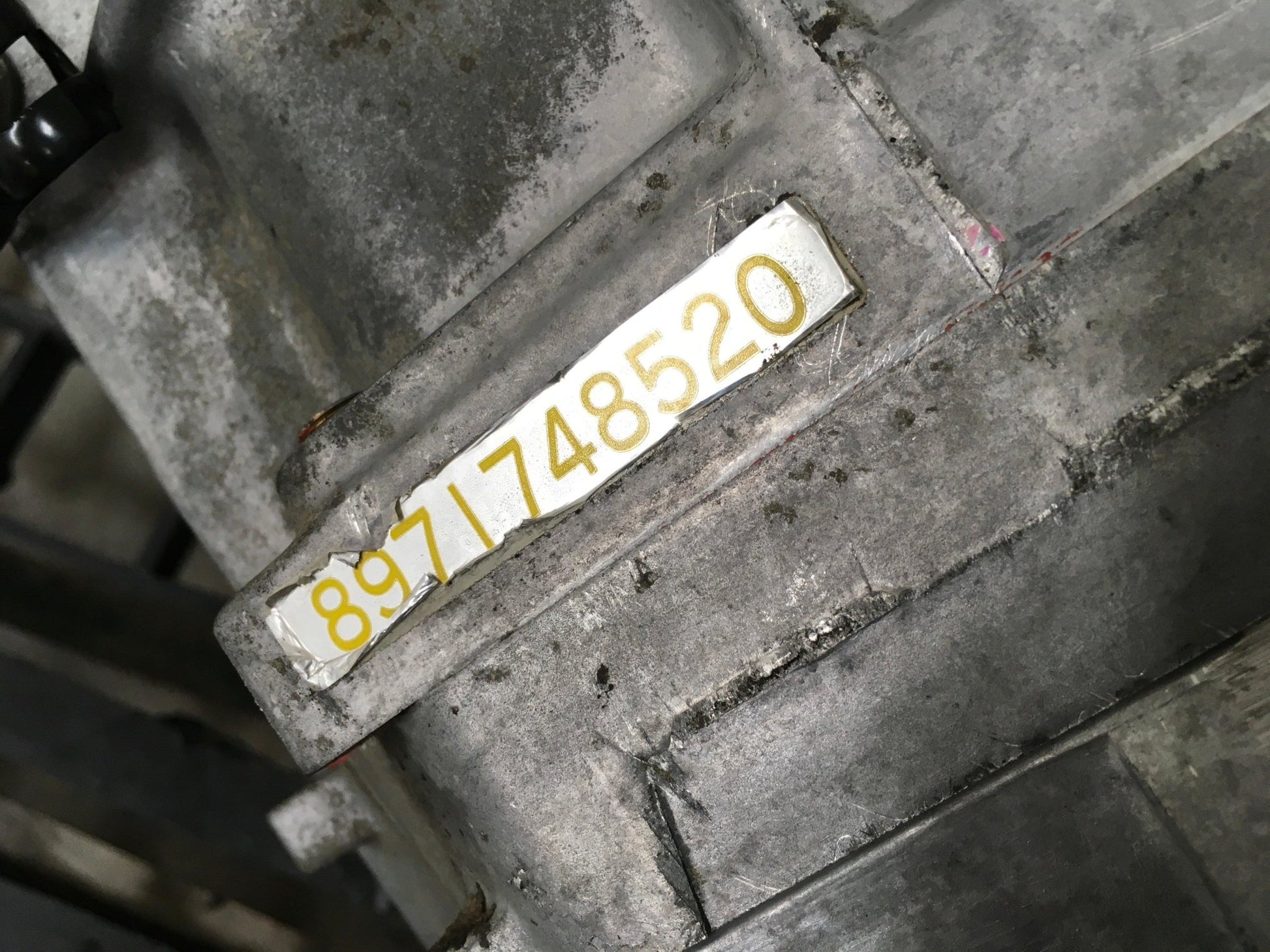 Caja de cambios Isuzu trooper 3.0 dti - 8971748520_