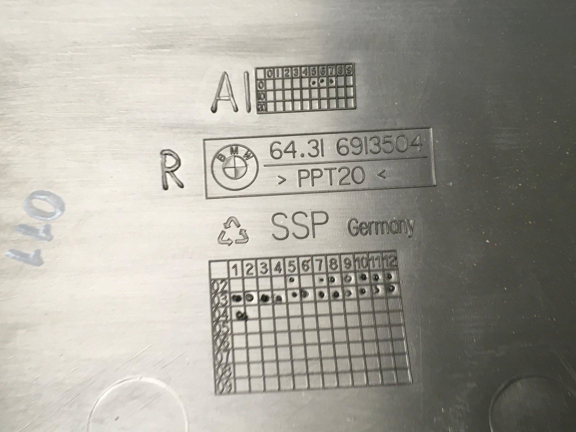 Caja filtro aire BMW 6913504 - 6913504