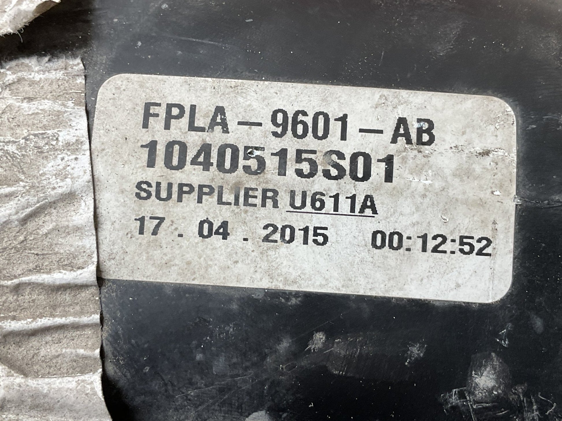 Caja filtro Aire Rover FPLA9601AB - FPLA9601AB