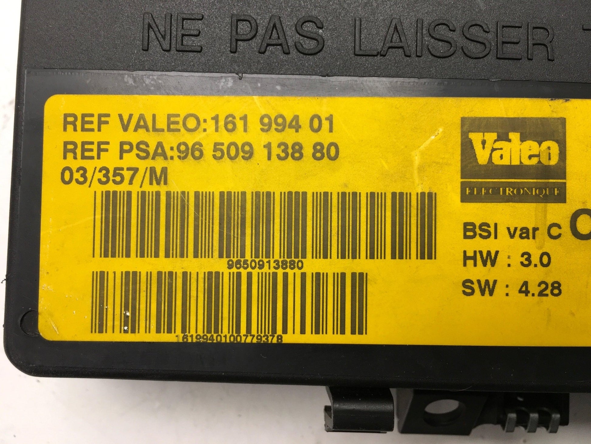 Caja Fusibles Citroen Xsara - 9650913880