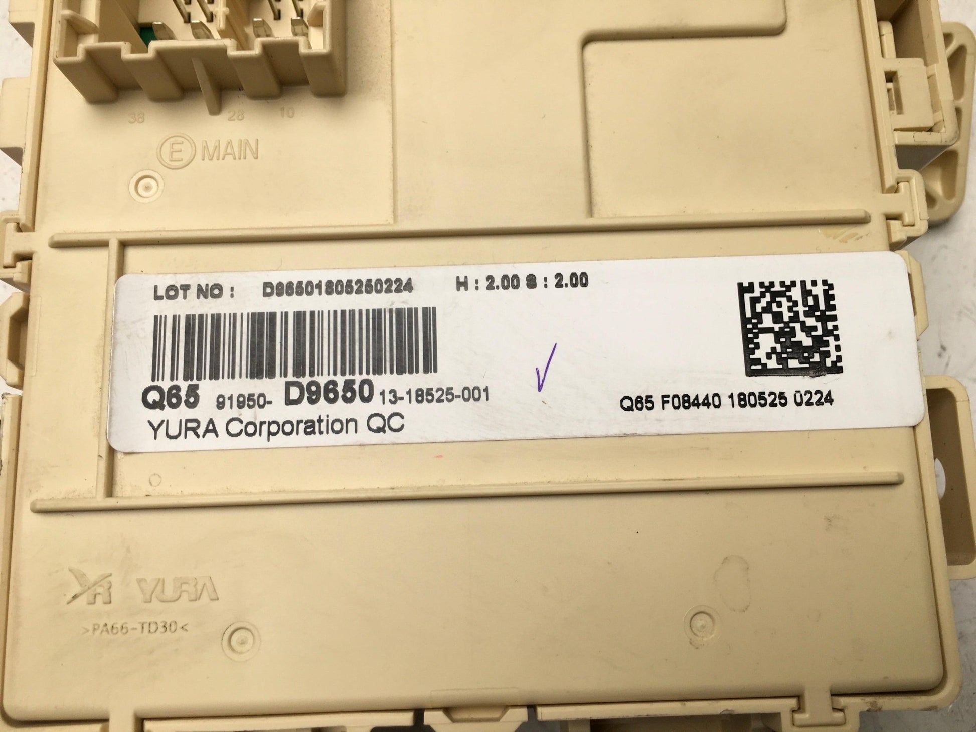 Caja Fusibles Kia Sportage IV QL - 91950D9650