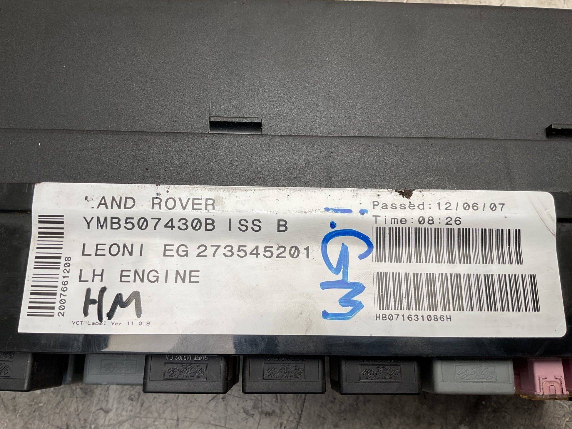 Caja Fusibles Land Rover Sport L320 YMB507430B - YMB507430B