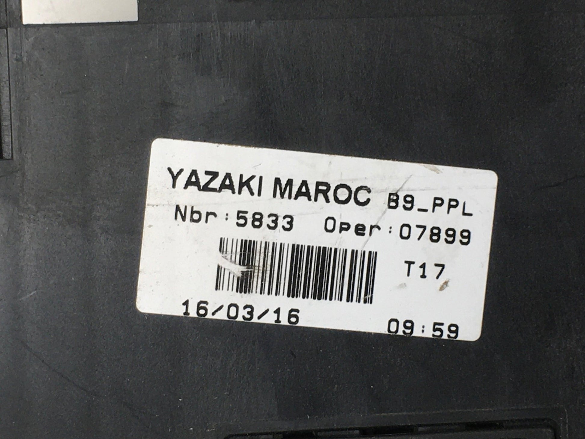 Caja fusibles Peugeot Partner/ Citroen Berlingo 2 - 9812078180