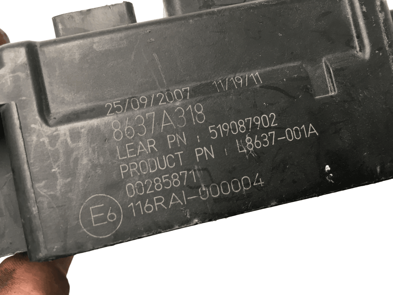 Caja fusibles PSA 8637A318 - 8637A318