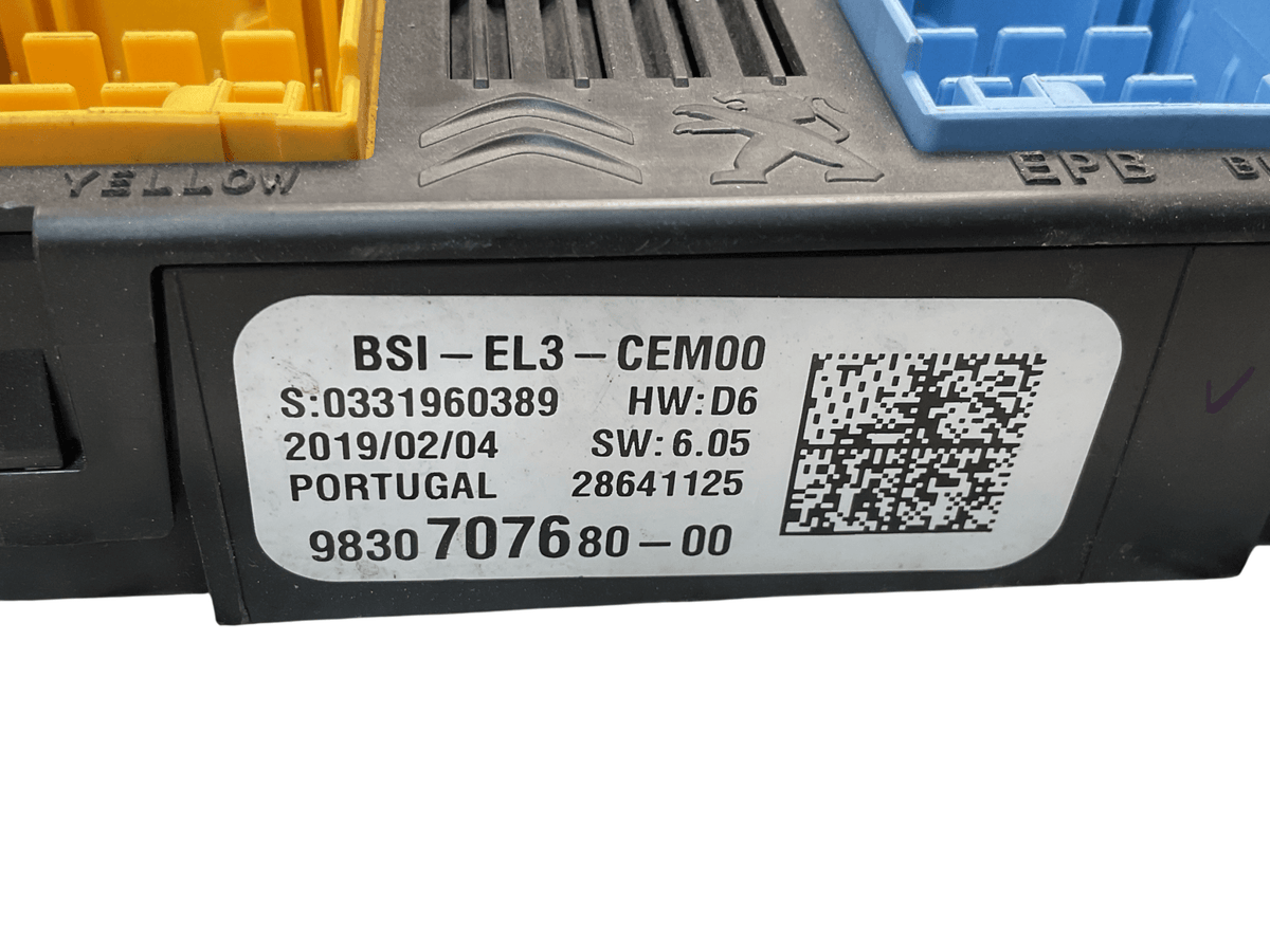 Caja Fusibles PSA 9830707680 - 9830707680