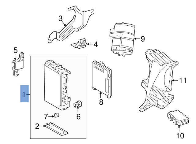 Caja Fusibles Toyota C - HR - 82730F4010