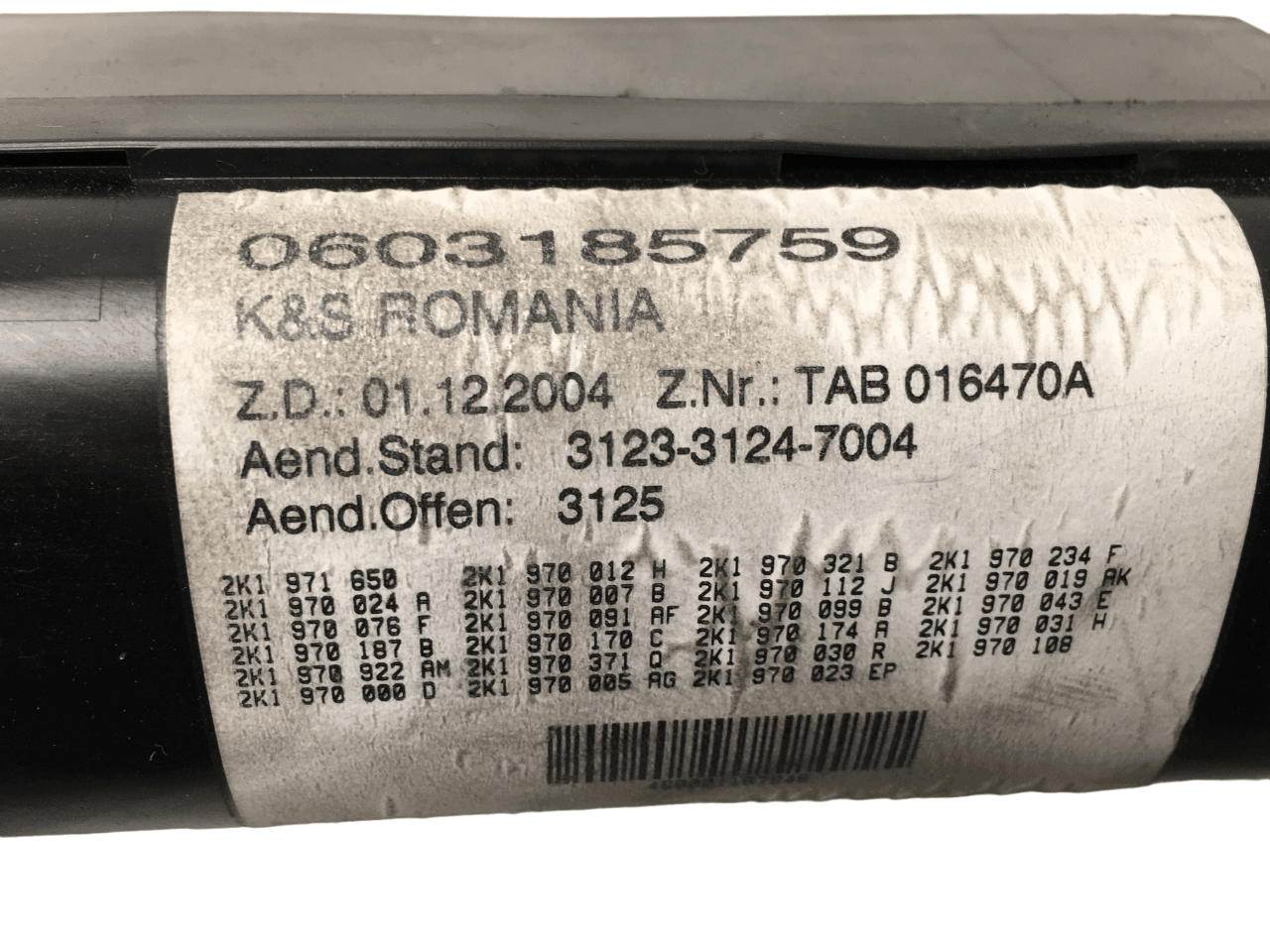 Caja fusibles VW Caddy III 2K1970024A - 2K1970024A