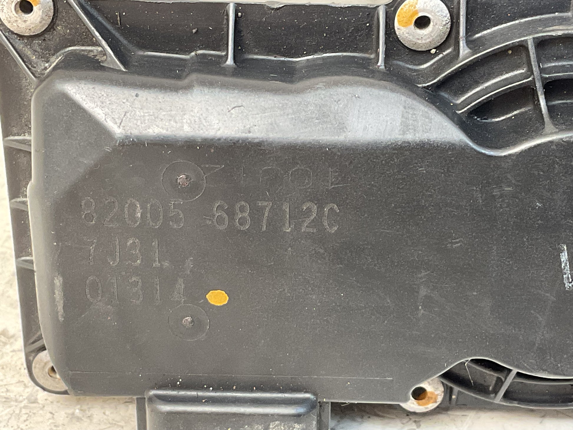 Caja Mariposa Renault 8200568712C - 8200568712C