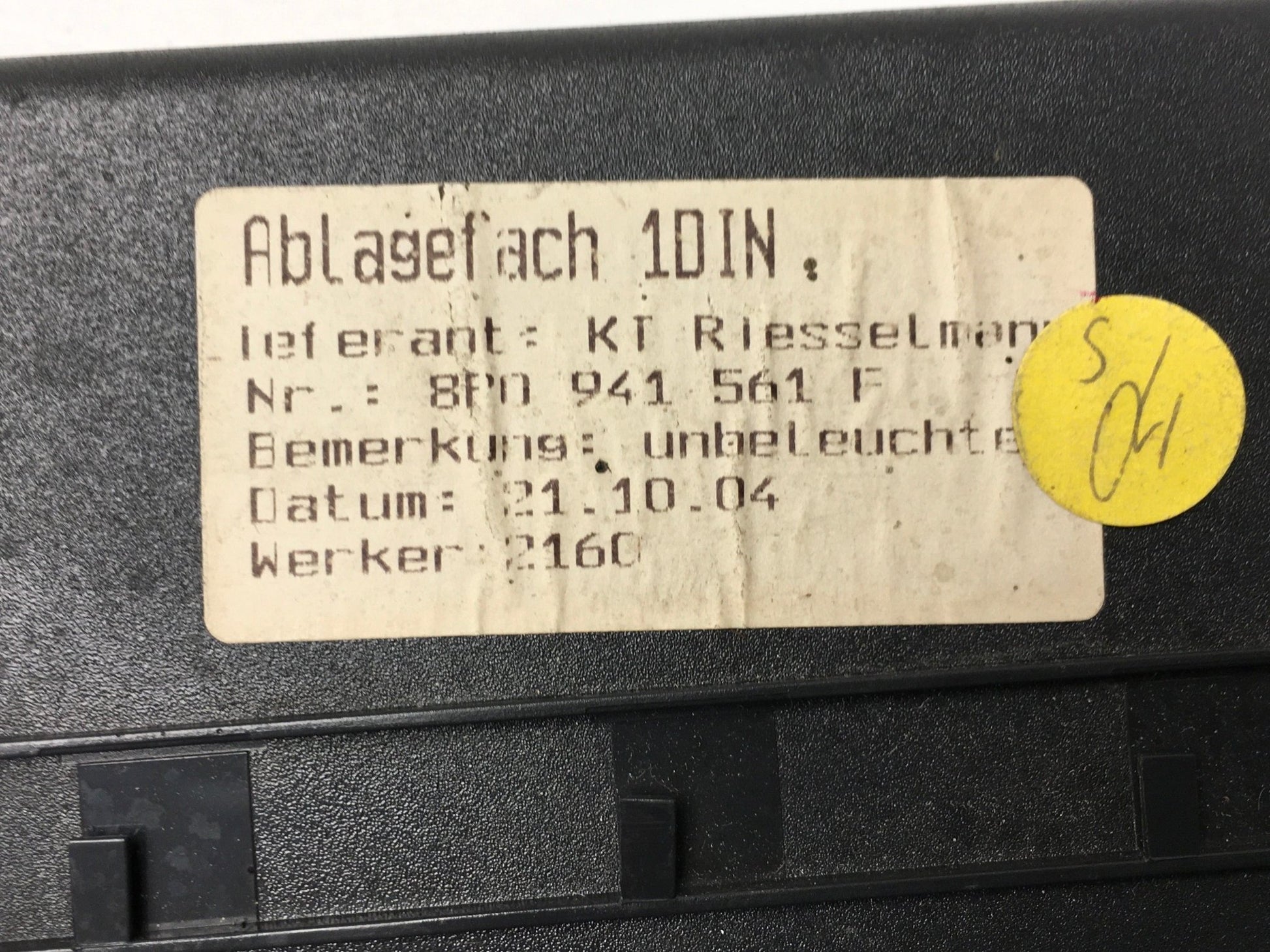 Cajon consola central Audi A3 8P - 8P0941561F