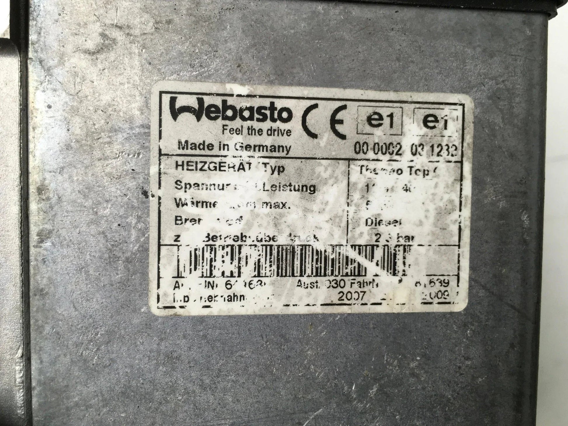 Calefaccion independiente BMW 64128380029