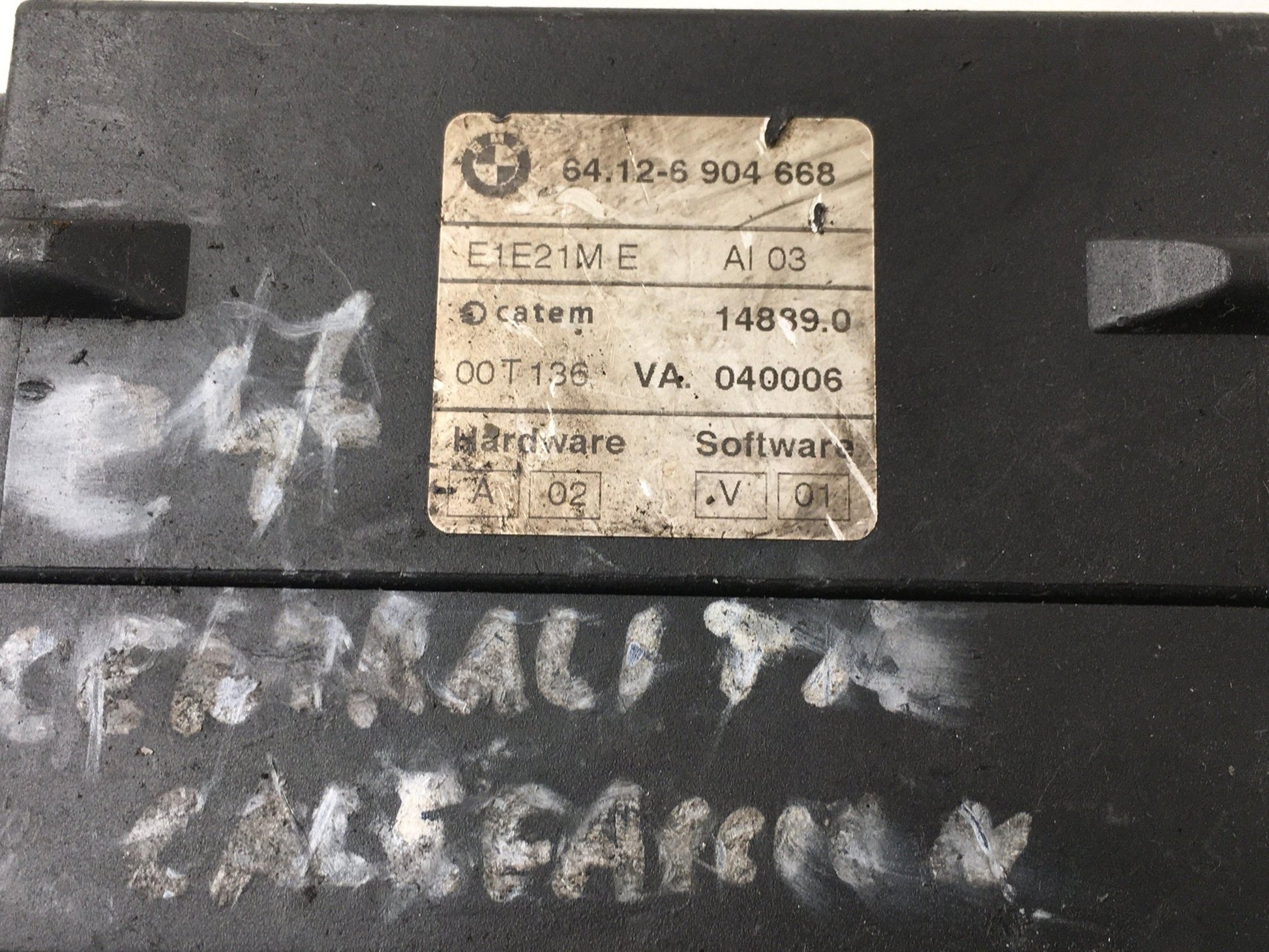 Calentador agua BMW 6904668 - 6904668