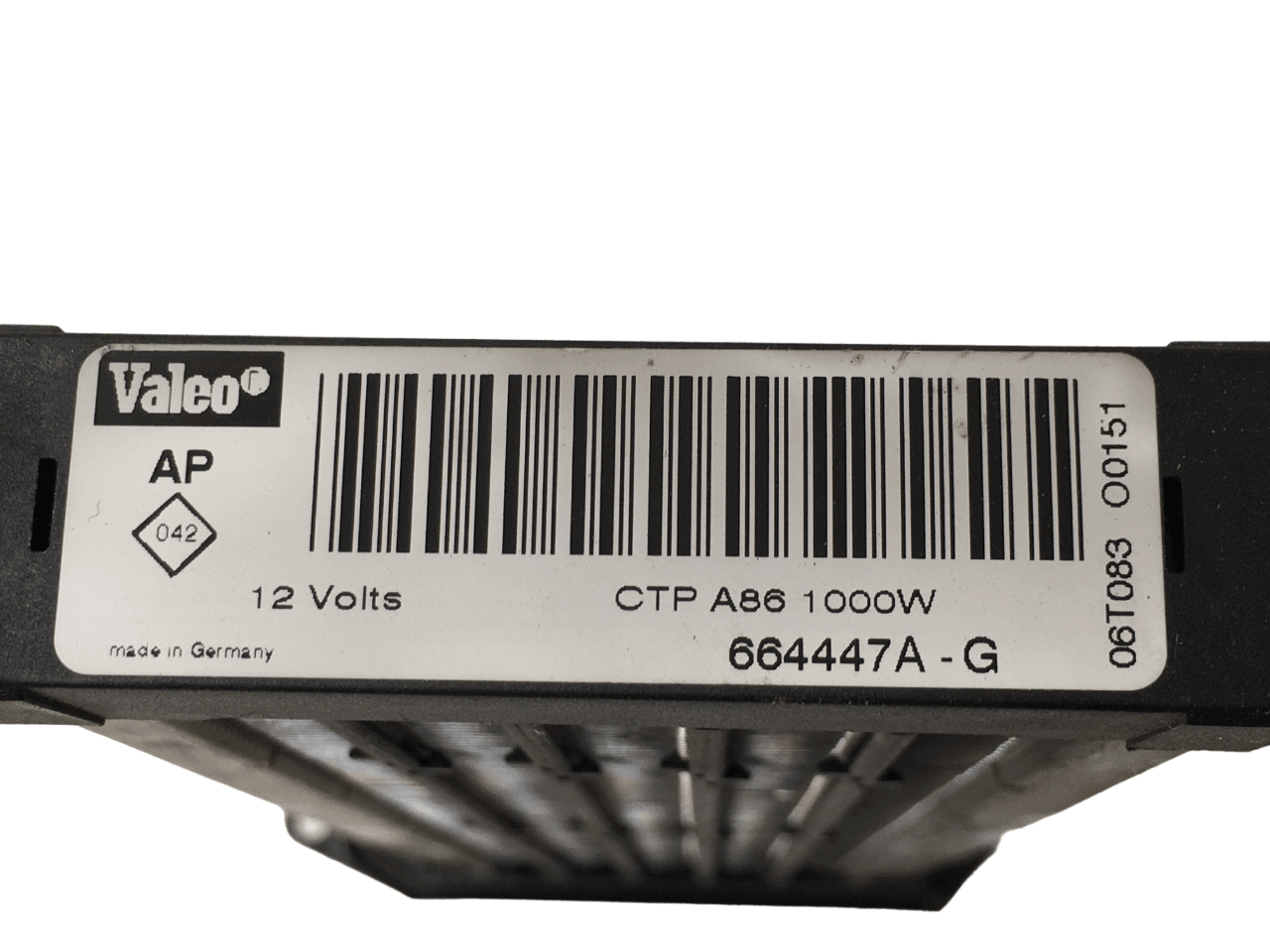 Calentador auxiliar PSA 664447AG - 664447AG