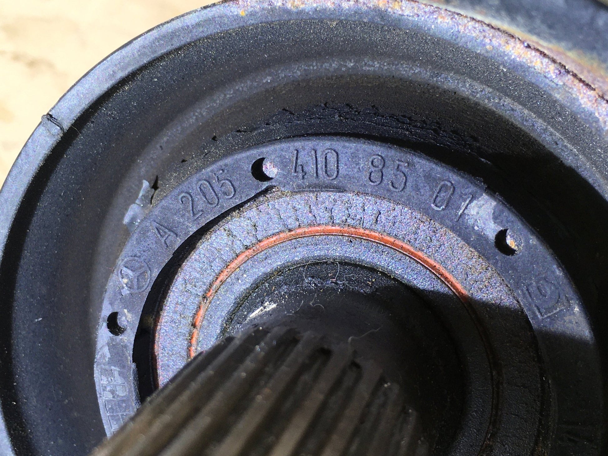 Cardan central Mercedes W205 - A2054108501