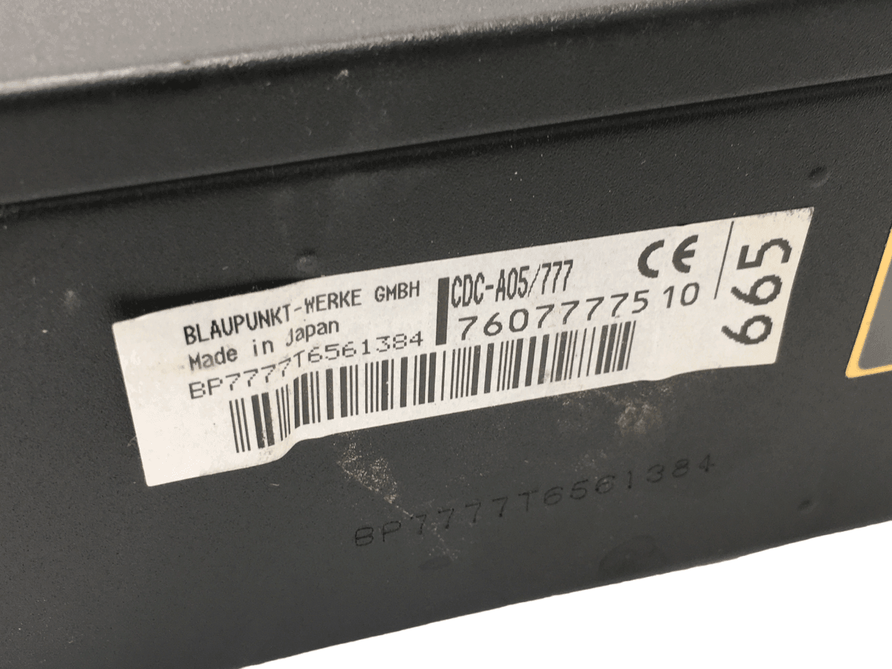 Cargador CD Audi 7607777510 - 7607777510