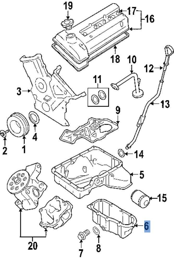Carter Suzuki Grand Vitara I - 1151060A10