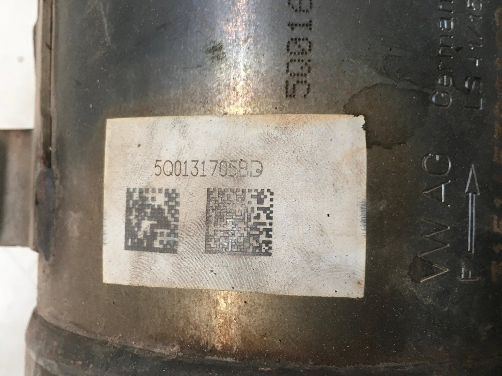 Catalizador VAG 5Q0166AB - 5Q0166AB