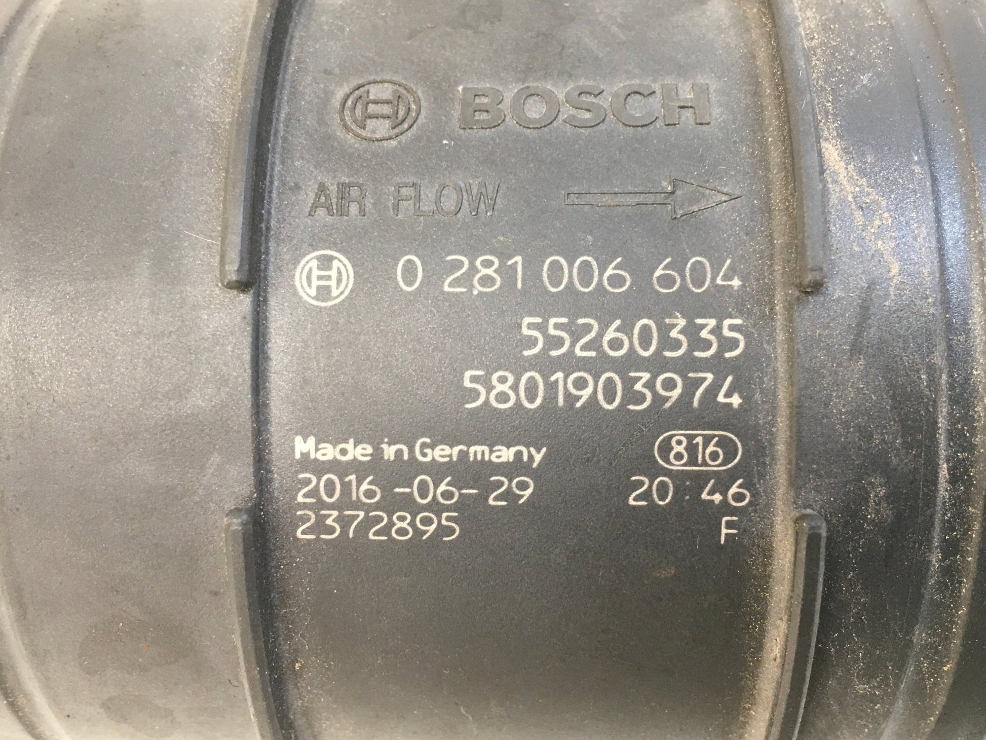 Caudalimetro Fiat Ducato 290 Iveco Daily II - 55260335