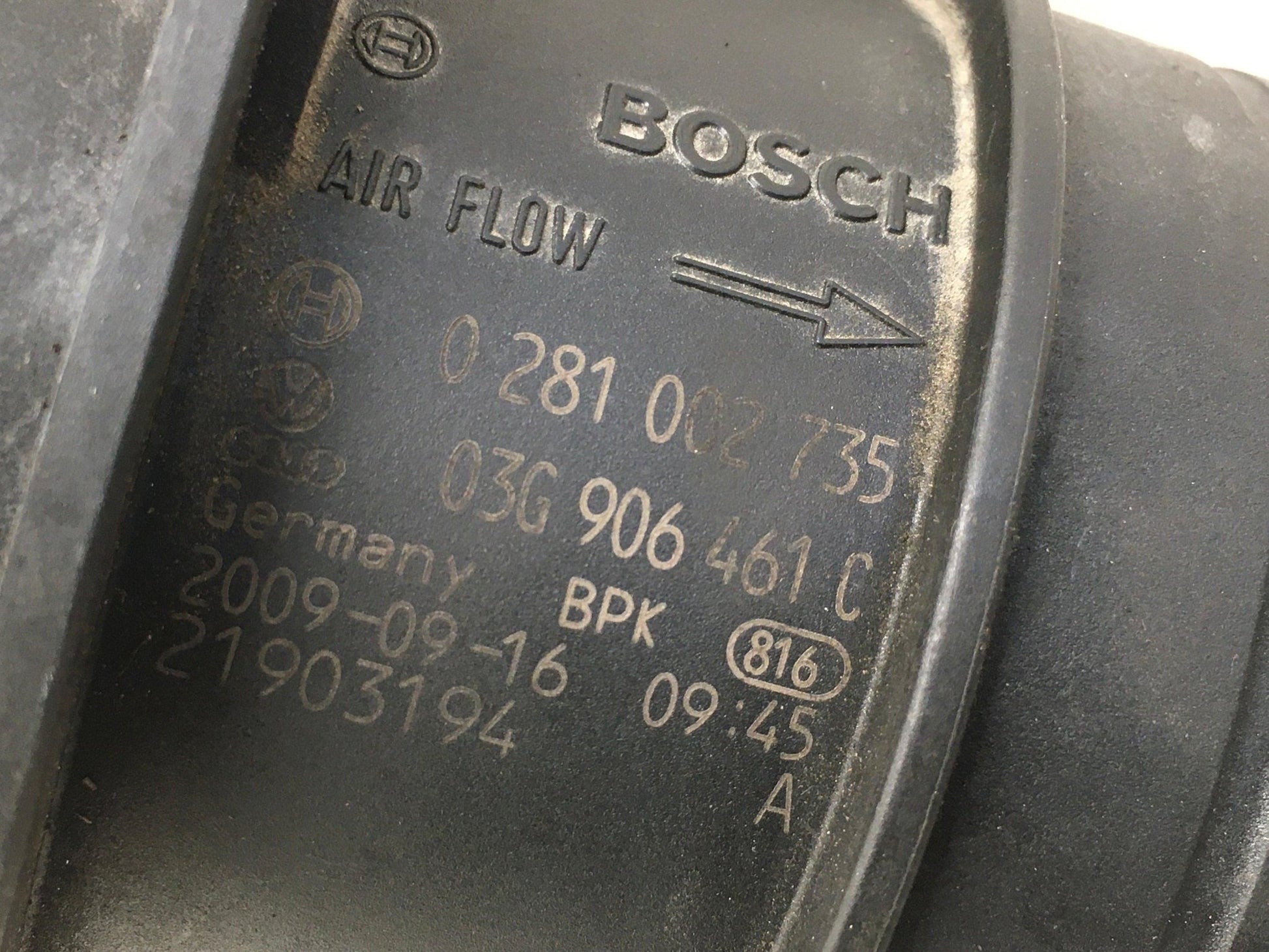 Caudalimetro VW 03G906461C - 03G906461C