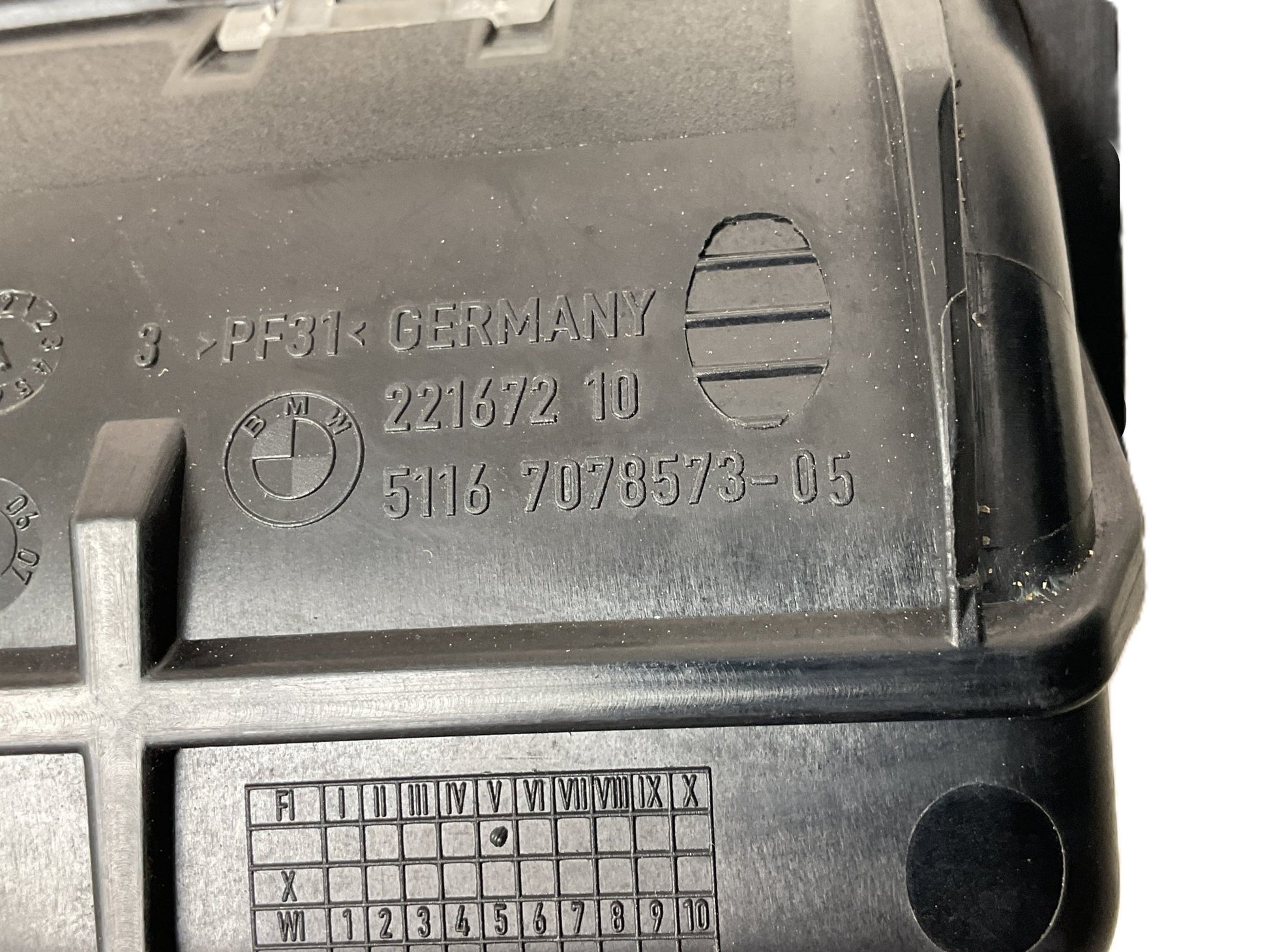 Cenicero BMW Serie 1 E81 07-12 - 22167210