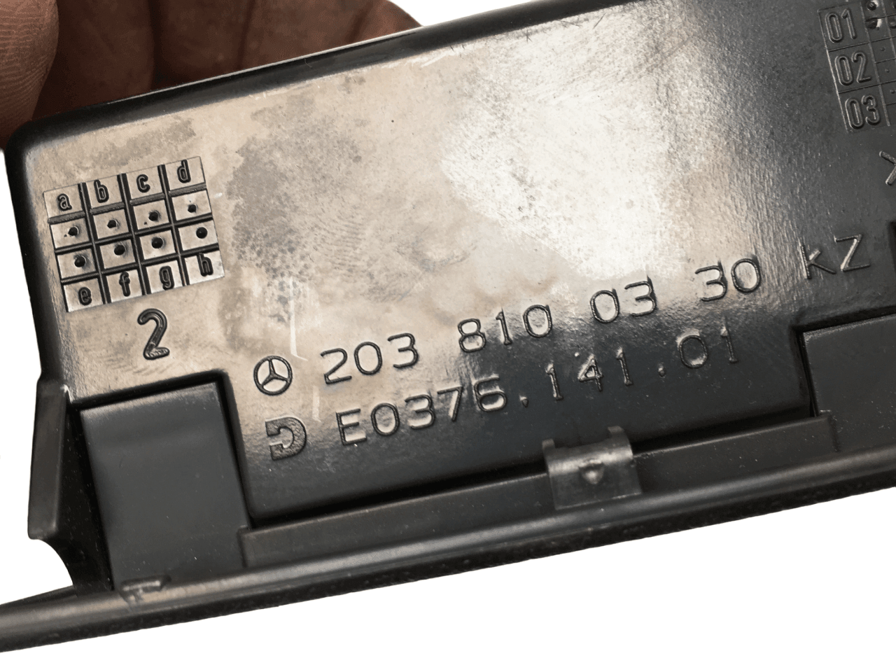 Cenicero Mercedes C W203 2038100330 - 2038100330