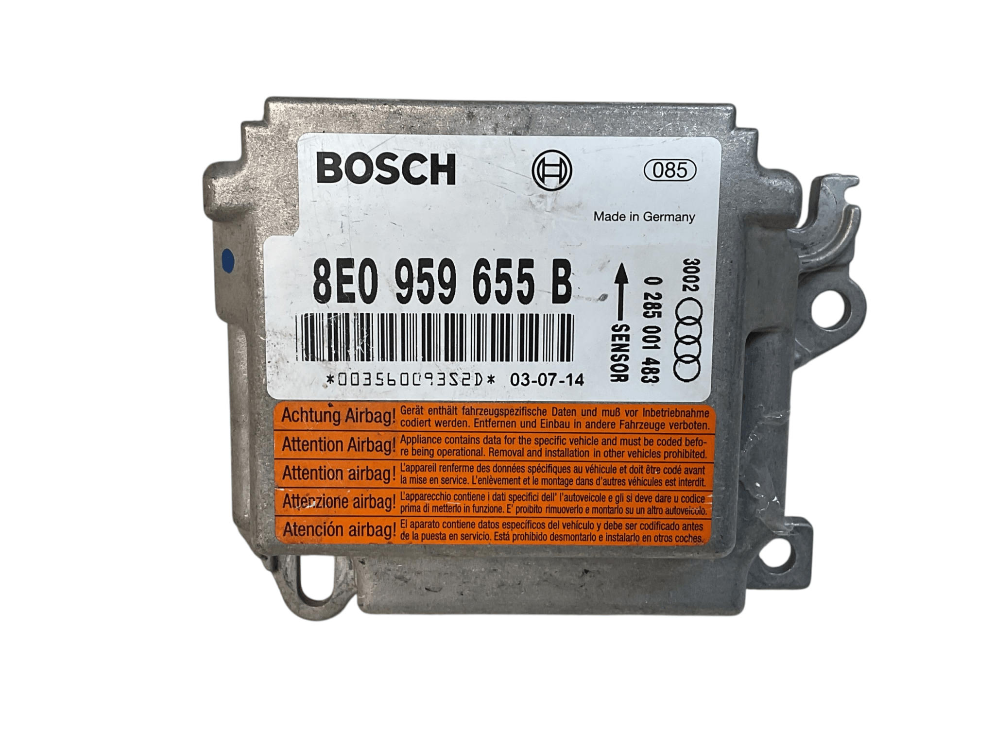 Centralita airbag Audi 8E0959655B - 